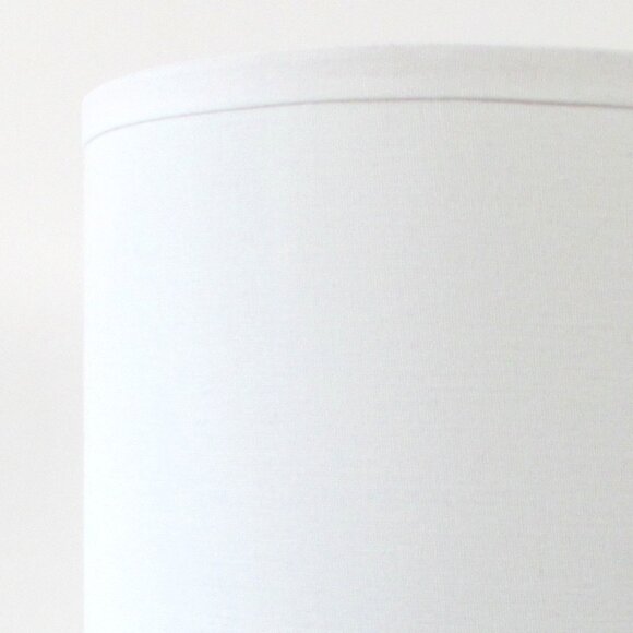 SET OF 2 TALL WHITE LAMPSHADES - Picture 3 of 9